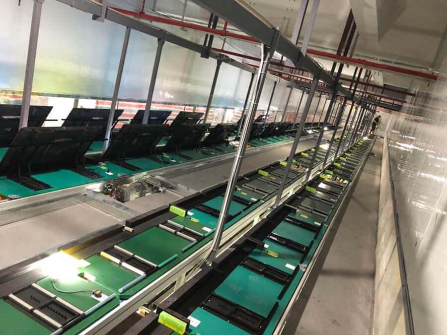 LED顯示屏組裝、檢測、包裝線